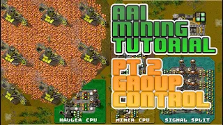AAI Mining Tutorial 2 Continuous Miner Movement Commanding Multiple Units
