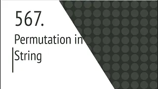 Permutation in String Leetcode 567