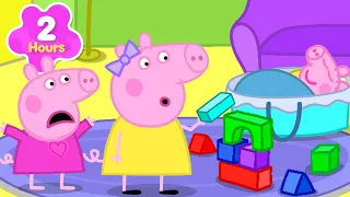 Peppa Pig Stays Up LATE with Cousin Chloe! 🥱 Sleepy Babysitters | Peppa Pig Official Full Episodes