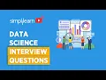 Data Science Interview Questions Data Science Interview Questions And Answers Simplilearn