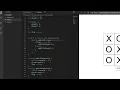 ASMR Programming - Coding a Tic Tac Toe Game