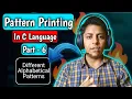 Pattern Printing Tutorial C language Part - 6 Logic Building
