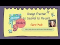 Change Fractions to Decimals to Percent with Blooket