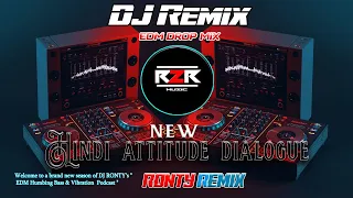 attitude dialogue bass boosted remix edm dj mix 2026 dj r2r music