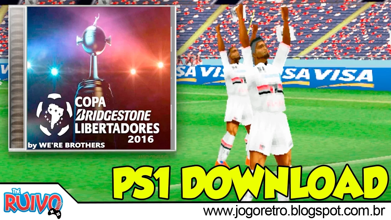 Copa Libertadores da América 2016 WE'RE Brothers & WExperts no Playstation 1