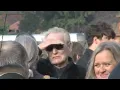 Eric Clapton on Jack Bruce's funeral with Ginger Baker in 2014. november