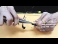 Spring hinge glasses repair How to fix Eyejoa Optical