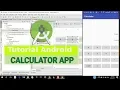 Calculator App Tutorial E01 - Creating a Simple Calculator App in Android Studio