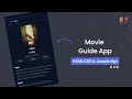 Movie Guide App using HTML CSS Javascript Movie Guide App using Javascript Code With Harsh