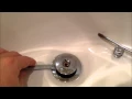So Easy How to Remove a WATCO Pop-up Drain Plug