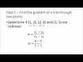 How to Prove if Three Points Are Collinear or Not