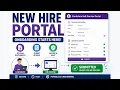 HR Employee Onboarding Document Collection in Power Apps Candidate Self-Service Portal