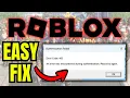 How To FIX Roblox Authentication Failed ERROR Code 403 2026