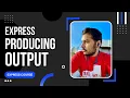 Producing Output Text HTML JSON Files Express Course