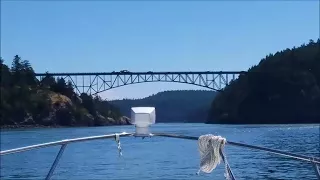 Going through Deception Pass for the first time