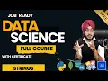Lecture 11 Python for Data Science Strings Job-Ready Skills Free Certificate
