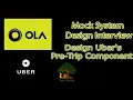 Mock System Design Interview Design Ride Pick Up Uber OLA Lyft