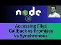 2 How to Read Files in Node js Synchronous vs Callback vs Promises