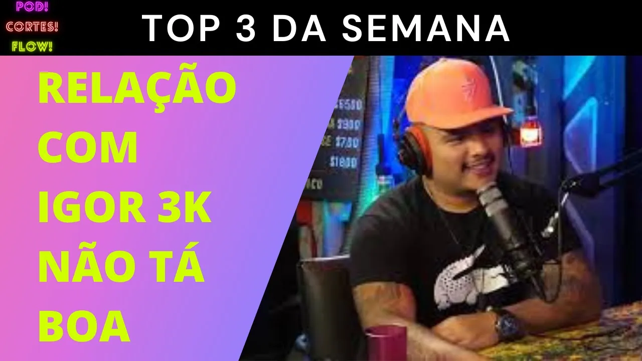 MARCIO AMÉRICO - LUIZ FRANÇA - MITICO (PODPAH) - Top 3 Cortes do Inteligência da Semana #7