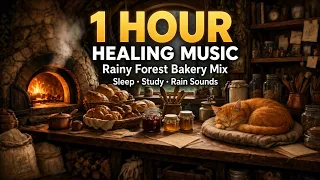 🌧️ 1 Hour Healing Music for a Peaceful Mind | Cozy Rainy Forest Ambience