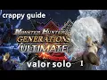 MHGU Solo Guide for Snowbaron I