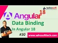 Data Binding in Angular 18 Data binding in Angular Angular 18 Tutorials in Hindi