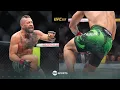 WOW Conor McGregor s comeback ENDS in first-minute defeat to Max Holloway after knee injury