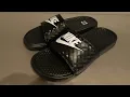 NIKE WOMEN S BENASSI JUST DO IT SLIDE CLOSER LOOK NIKE WOMENS SLIDES SANDALS SHOE SHOPPING REVIEWS