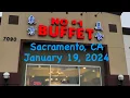 Enjoying our dinner at our favorite Chinese No 1 Buffet Sacramento CA