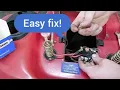 Lawn mower just clicks Easy fix