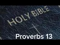 Proverbs 13 NIV The Bible