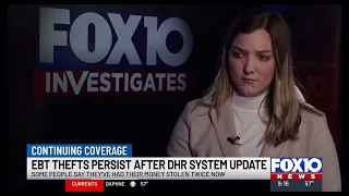 FOX10 Investigates Millions of dollars stolen from EBT Users in Alabama