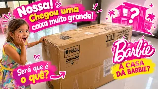 😱 CHEGOU UMA CAIXA GIGANTE! O QUE TEM DENTRO?
