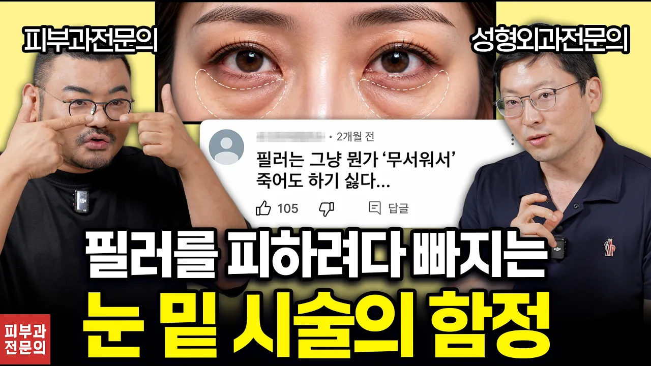 目の下がくぼんだからといって、とにかく埋めると大変なことになる理由|ヒアルロン酸とジュベルックの論争|ジュベルックのしこりまで、目の下の施術の論点を総まとめ