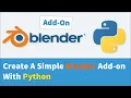 Create A Simple Blender Add-on With Python