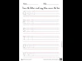 Cuesive Writing Practice Worksheets Download Link in Description