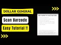 How to Scan on Dollar General App