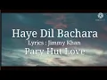 Haye DIL Bachara (Lyrics) - From \