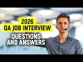 2026 QA Engineer Job Interview Questions and Answers