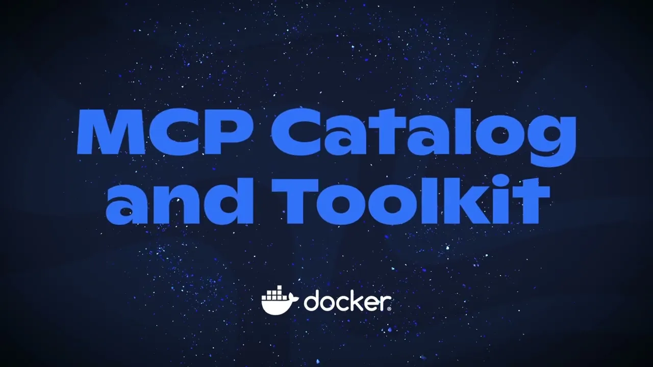 Docker MCP Catalog announcement video