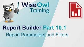 SSRS Report Builder Part 10 1 - Report Parameters and Filters