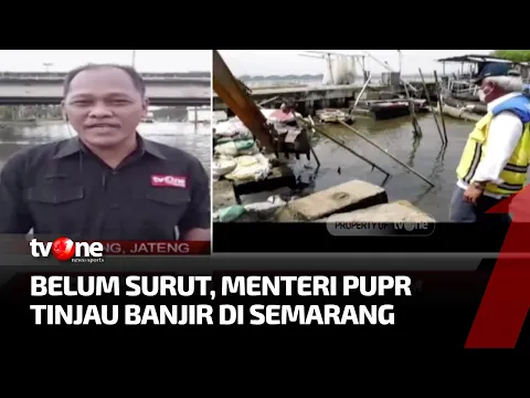Menteri PUPR Meninjau Lokasi Banjir di Semarang