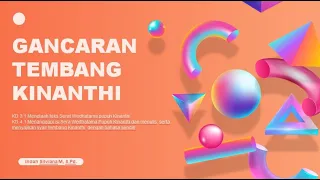 Download GANCARAN TEMBANG MACAPAT PUPUH KINANTHI MP3