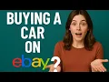 Buy a Car on eBay Motors Kevin Hunter The Homework Guy
