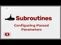 Configuring Passed Parameters