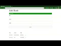 BookList ADD BOOKList Bootstrap DOM HTML CSS SOURCE CODE 2020