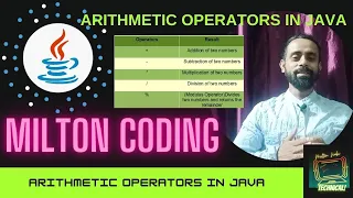 Arithmetic Operators in Java Programming Hindi Java arithmetic operators with example