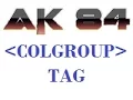html 5 tutorial in hindi 36 colgroup tag