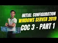 initial server configuration