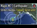 Download Lagu Alaska Earthquake Update; Major M7.3 Earthquake Strikes, Tsunami Generated